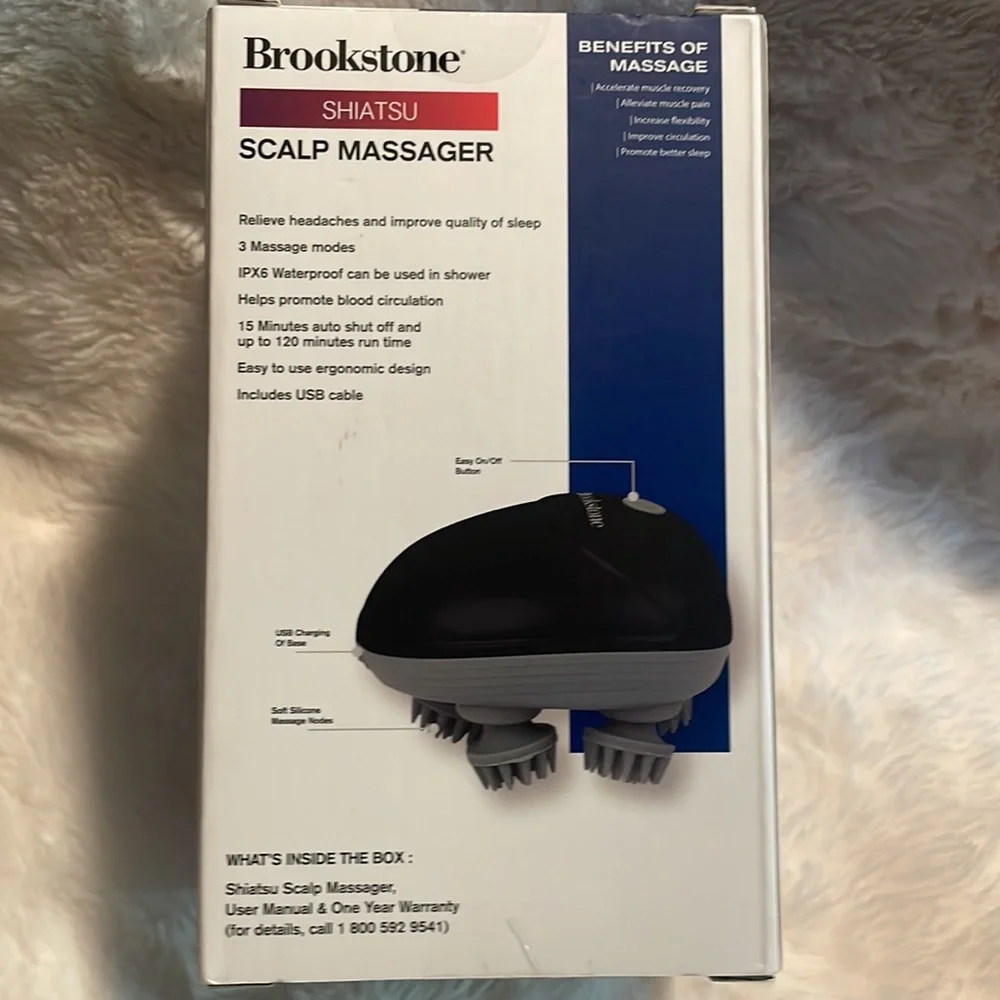 Cordless‎ Shiatsu Scalp Nassaget